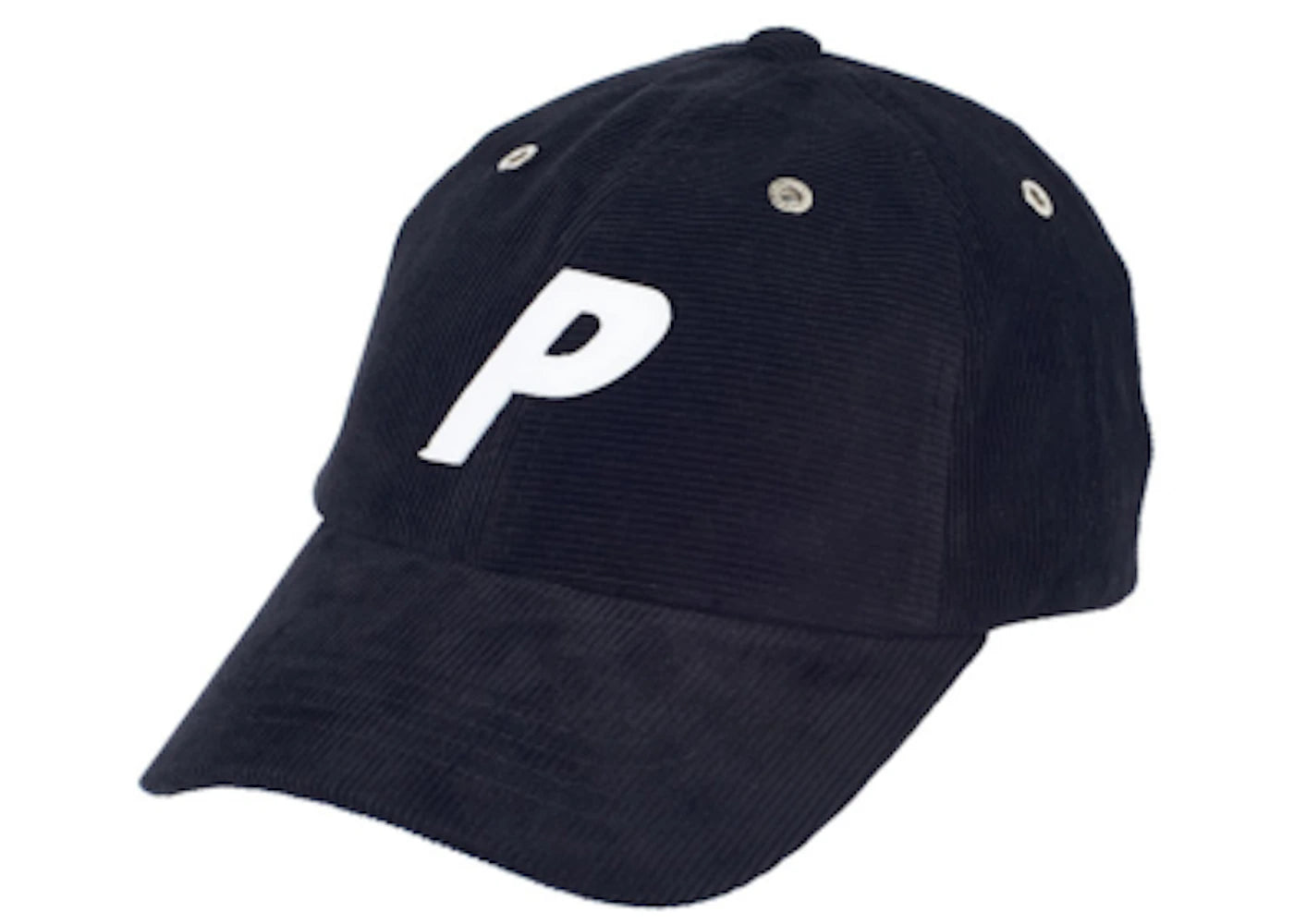 Palace P Cord 6-Panel Black