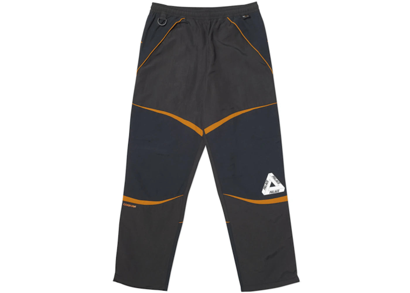 Palace P-Dura Shell Bottoms Black/Grey/Orange