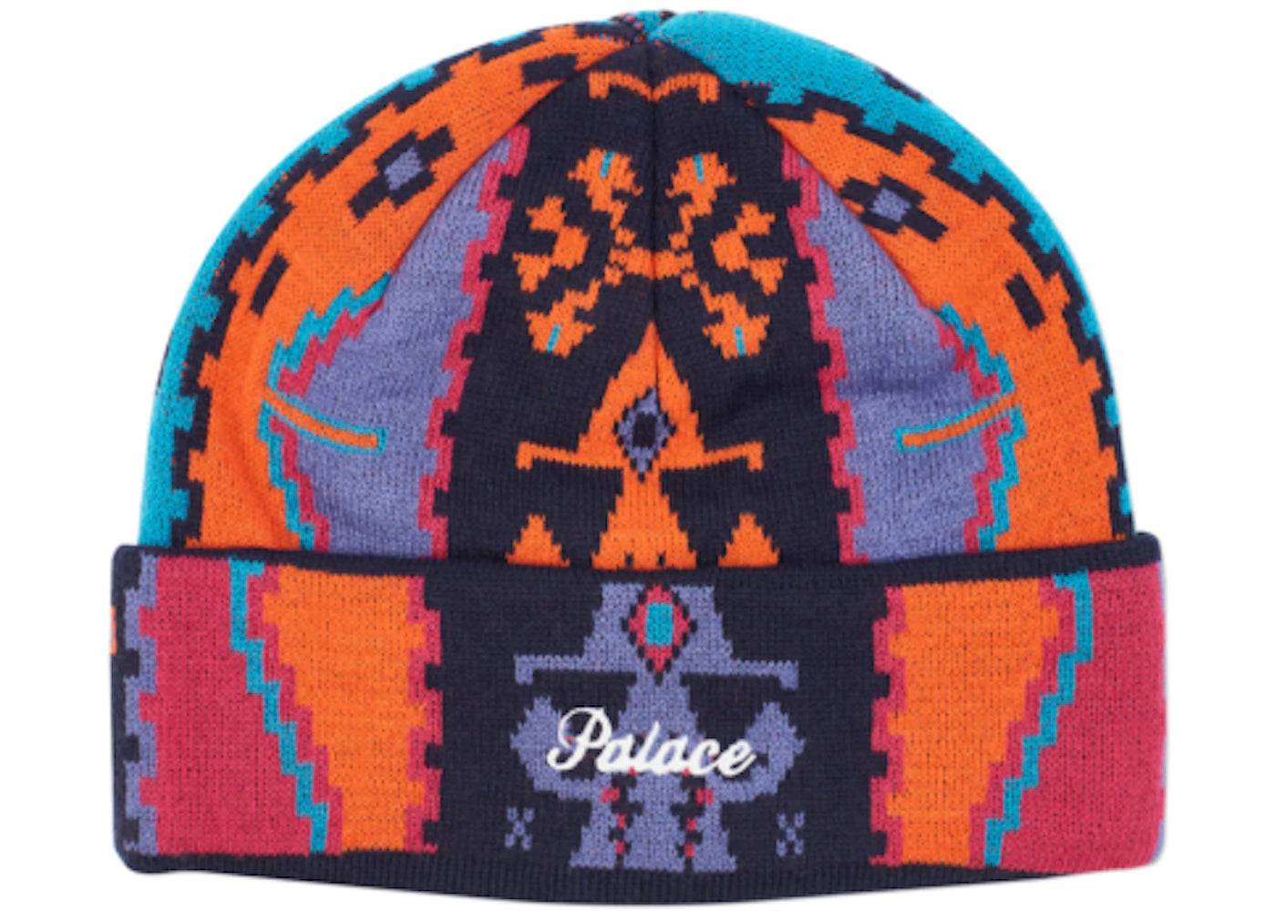 Palace P-Ersian Beanie Navy/Orange