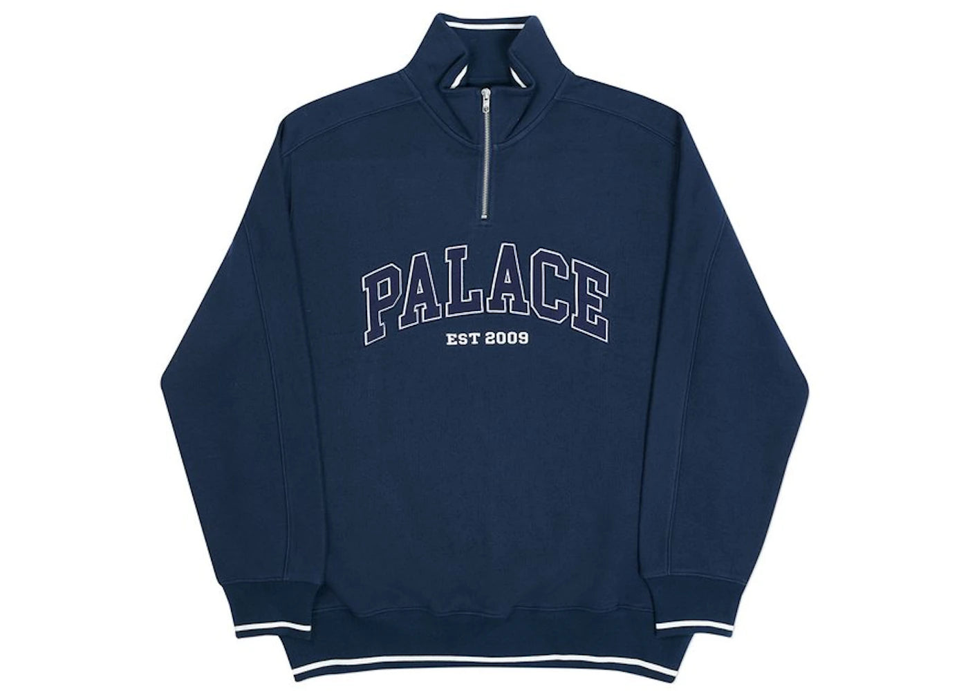 Palace P-Est Zip Crew Navy