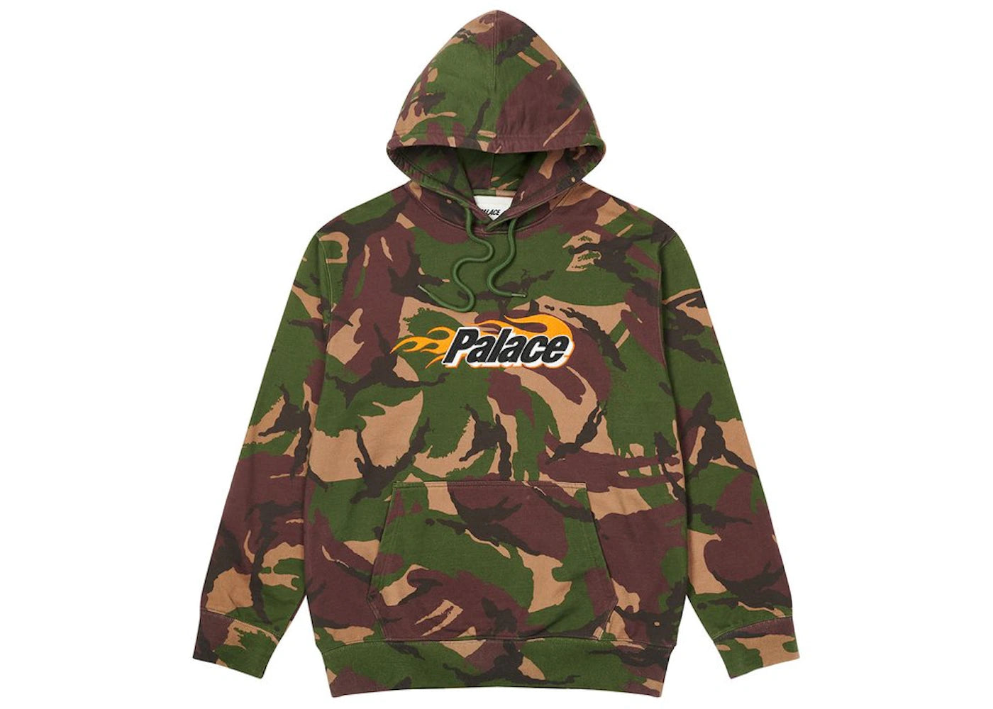Palace P-Flames Hood Camo