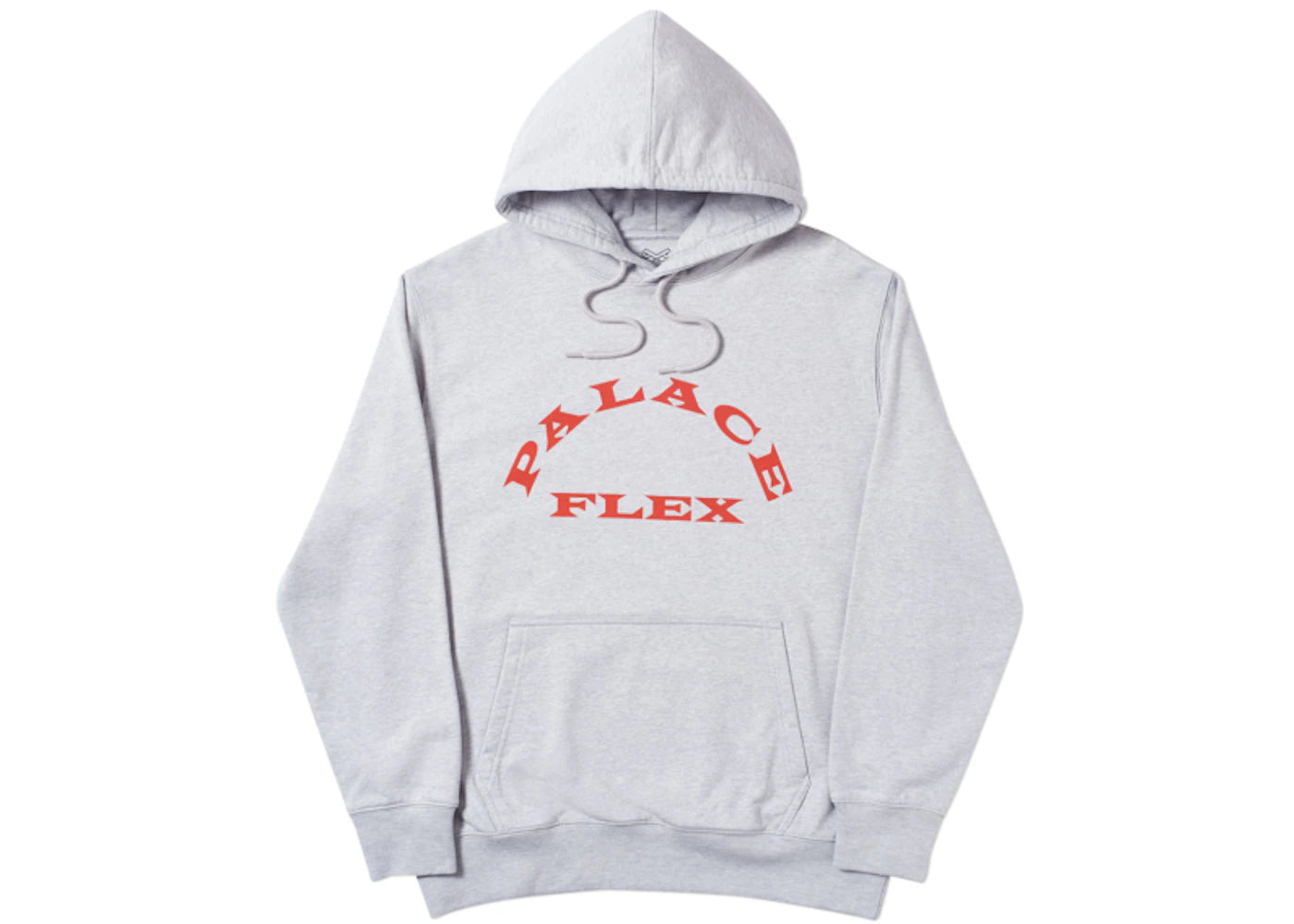 Palace P-Flex Hood Grey Marl