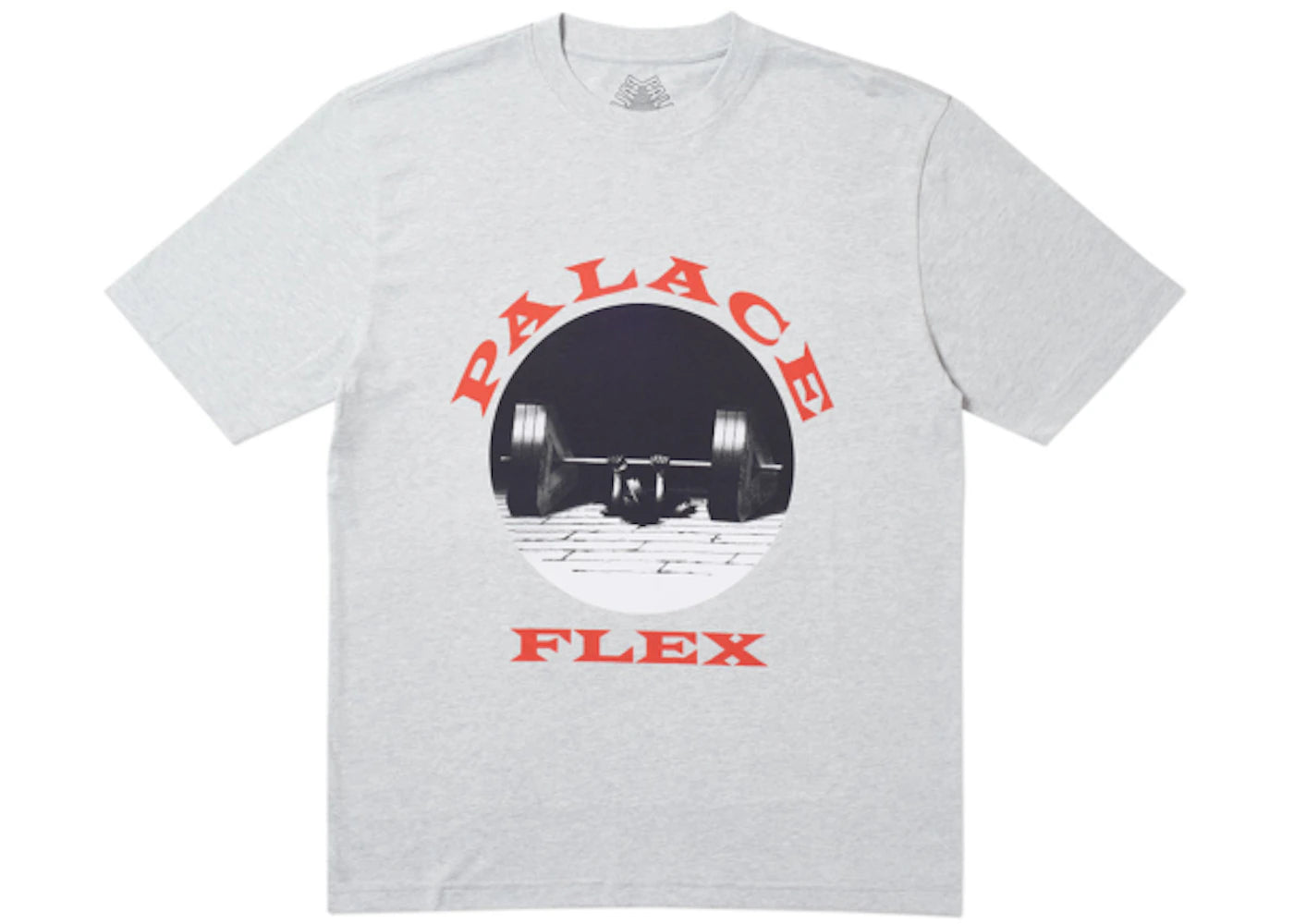 Palace P-Flex T-shirt Grey Marl