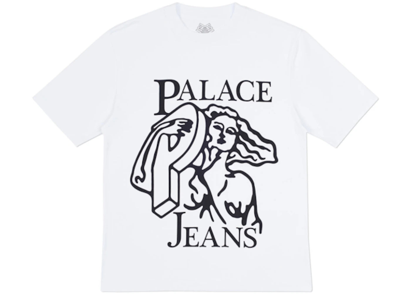 Palace P Jeans T-shirt White/Black