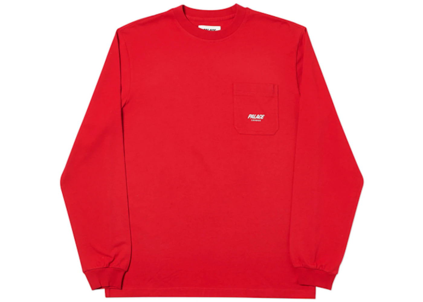 Palace P-Line Pocket Longsleeve Red