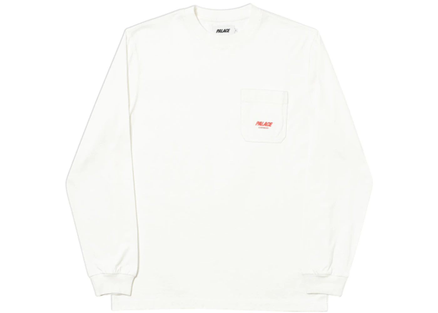 Palace P-Line Pocket Longsleeve White
