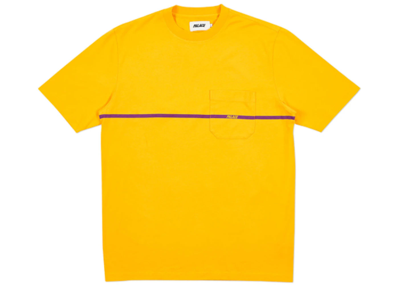 Palace P-Line Pocket T-Shirt Yellow
