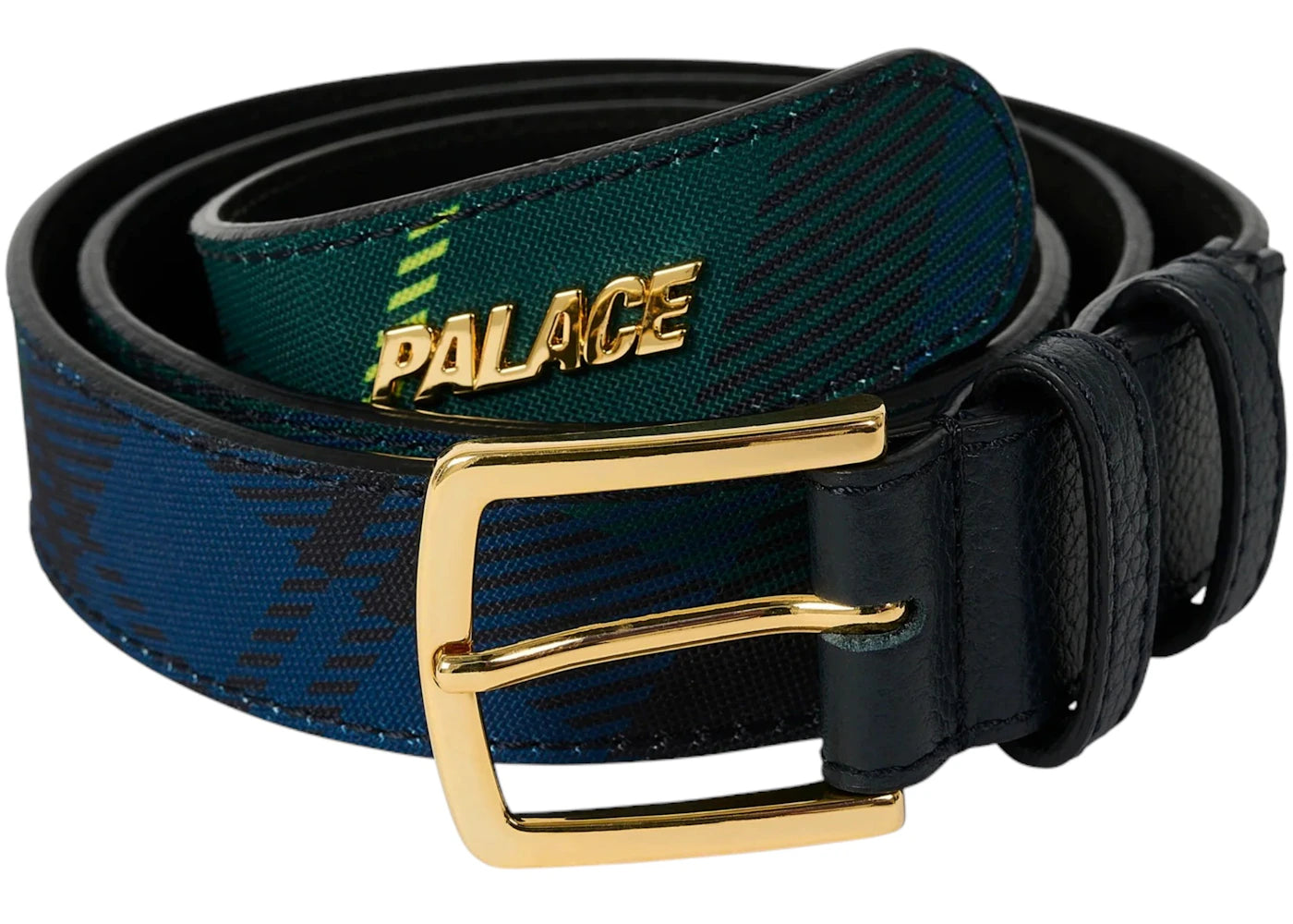 Palace P-Lux Belt Black Watch