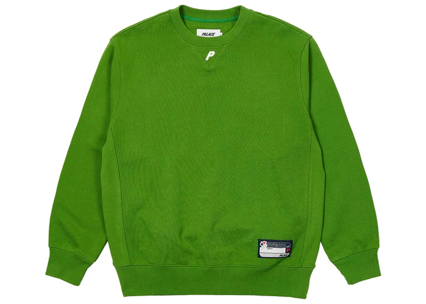 Palace P Neck Crew Dark Green