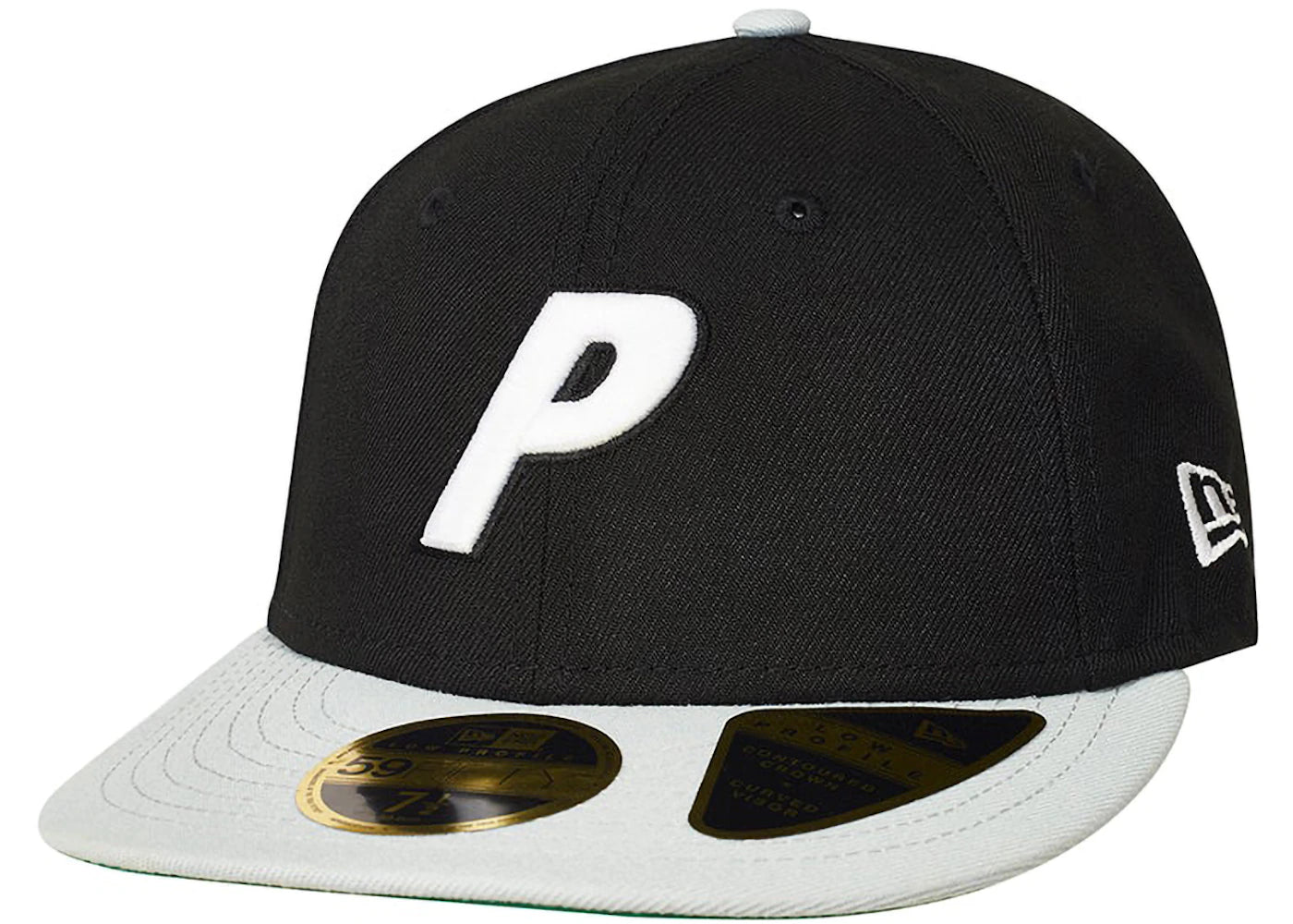 Palace P New Era LP 59Fifty Fitted Cap Black/Gray