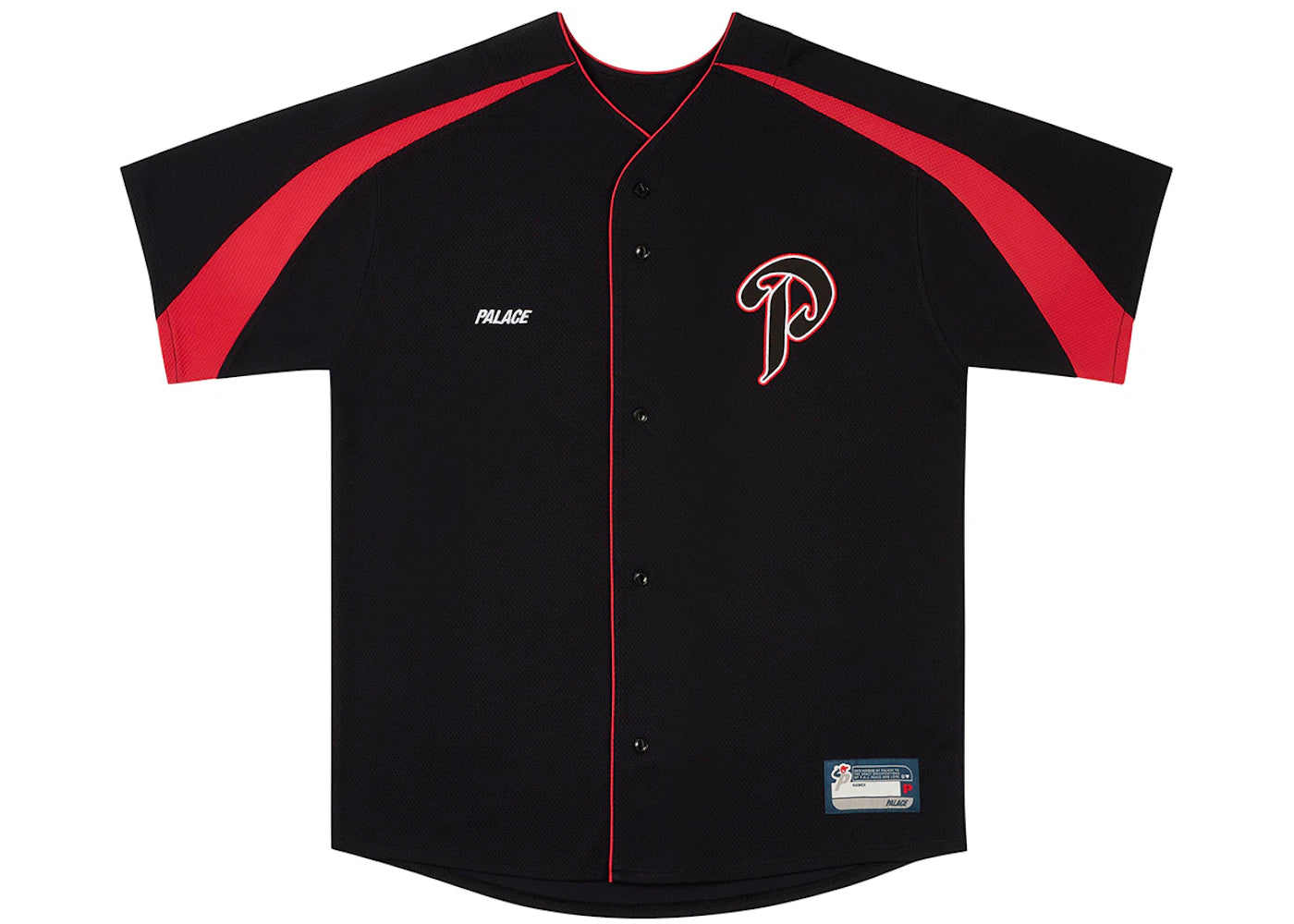 Palace P Paseball Jersey Black