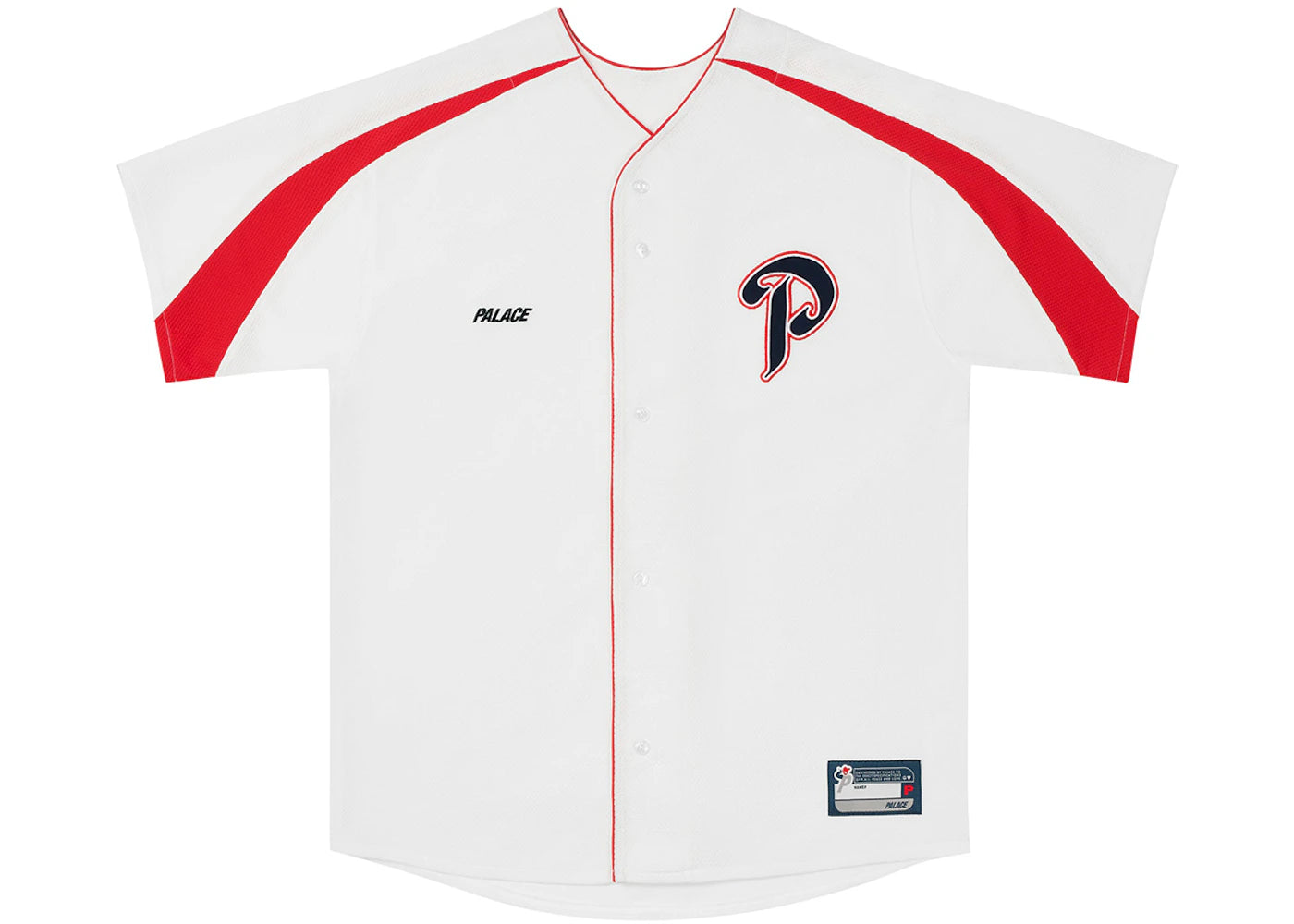 Palace P Paseball Jersey White