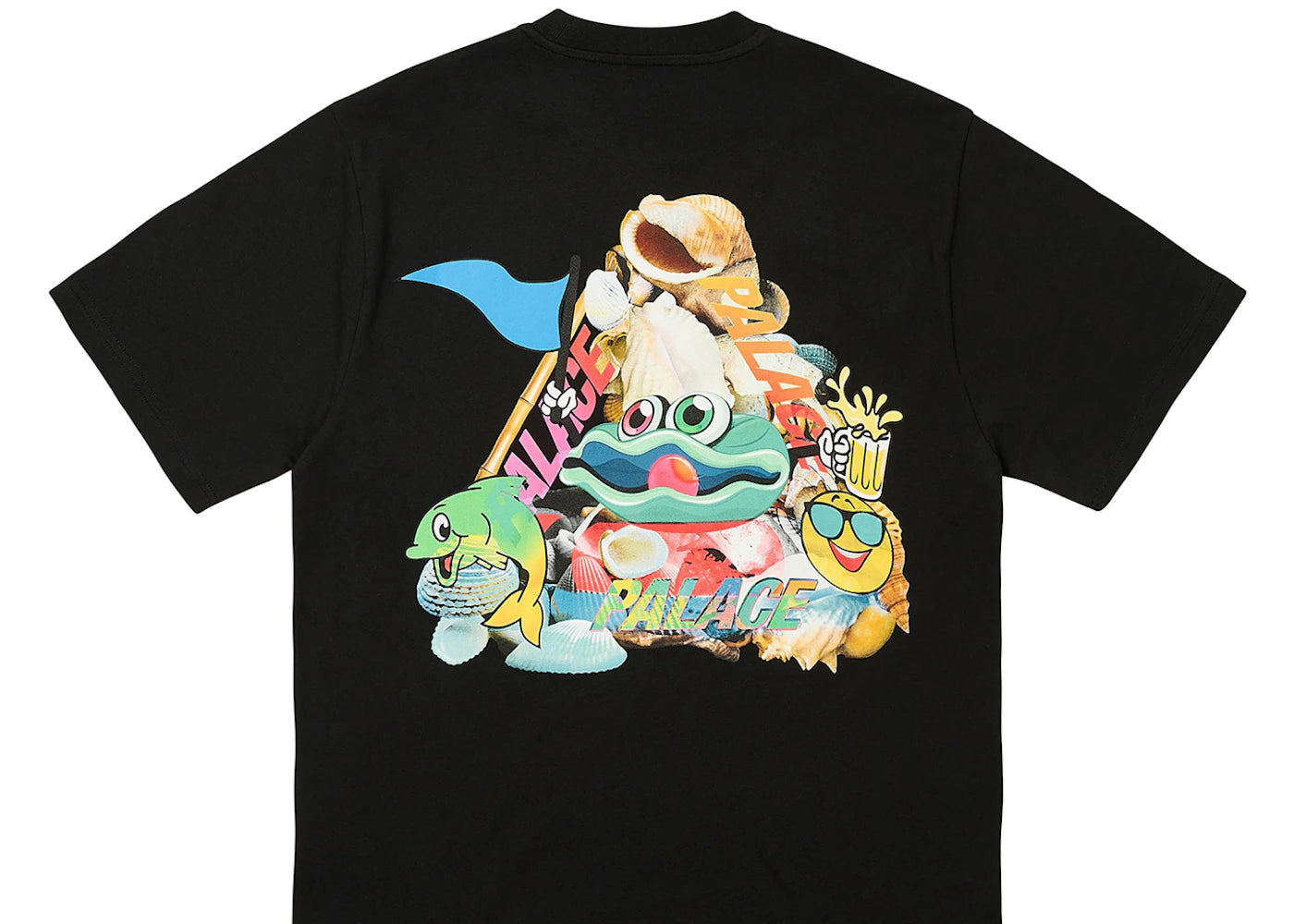 Palace P Sea T-Shirt Black