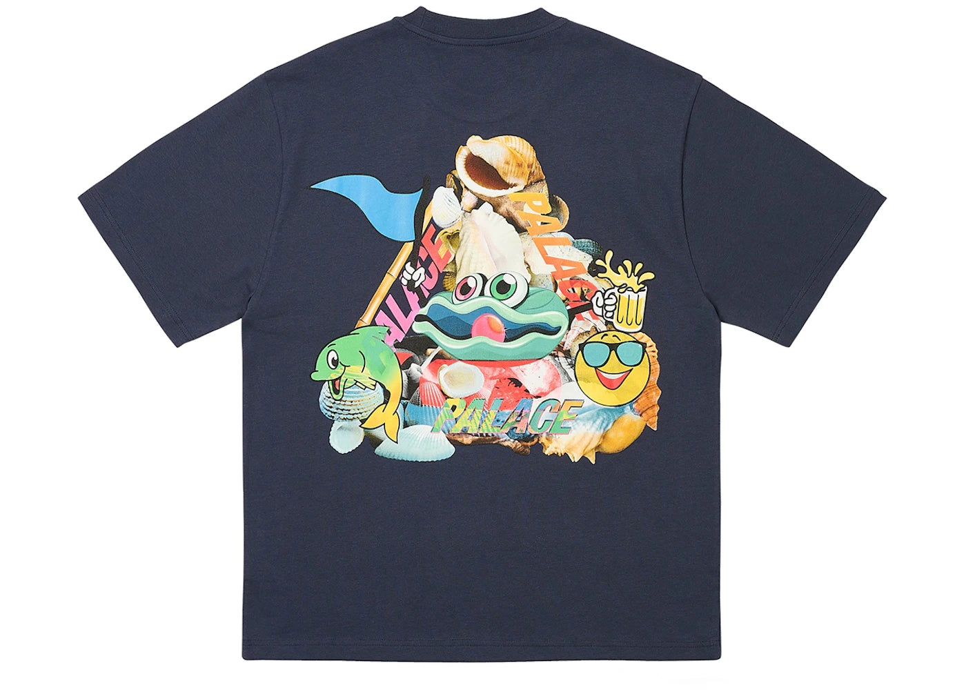 Palace P Sea T-Shirt Navy