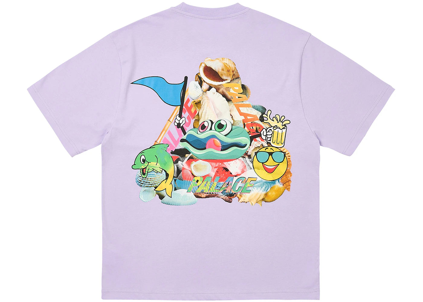 Palace P Sea T-Shirt Pastel Purple