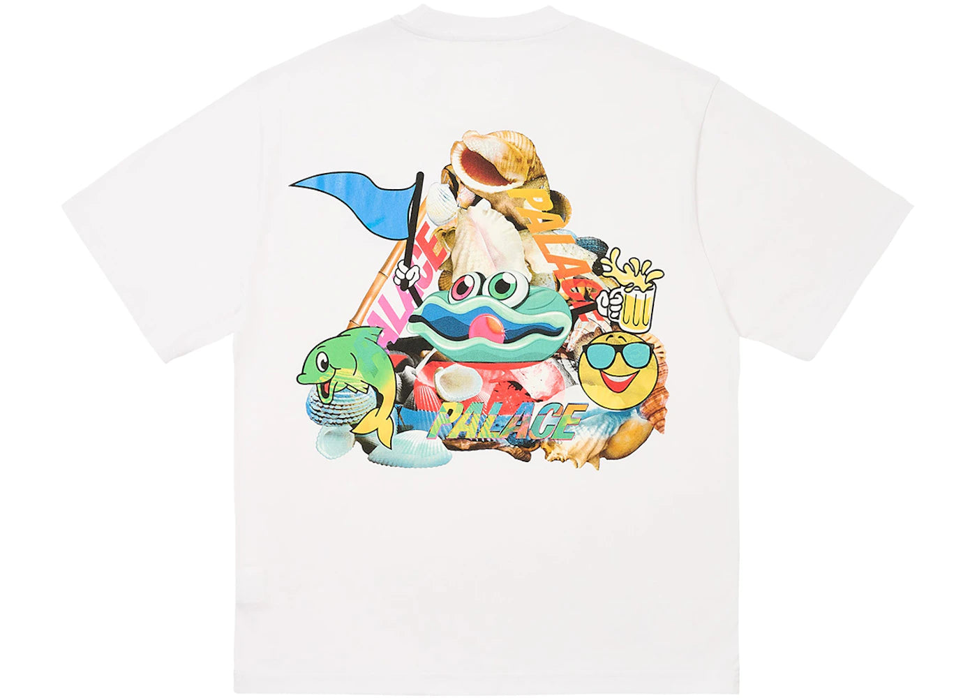 Palace P Sea T-Shirt White