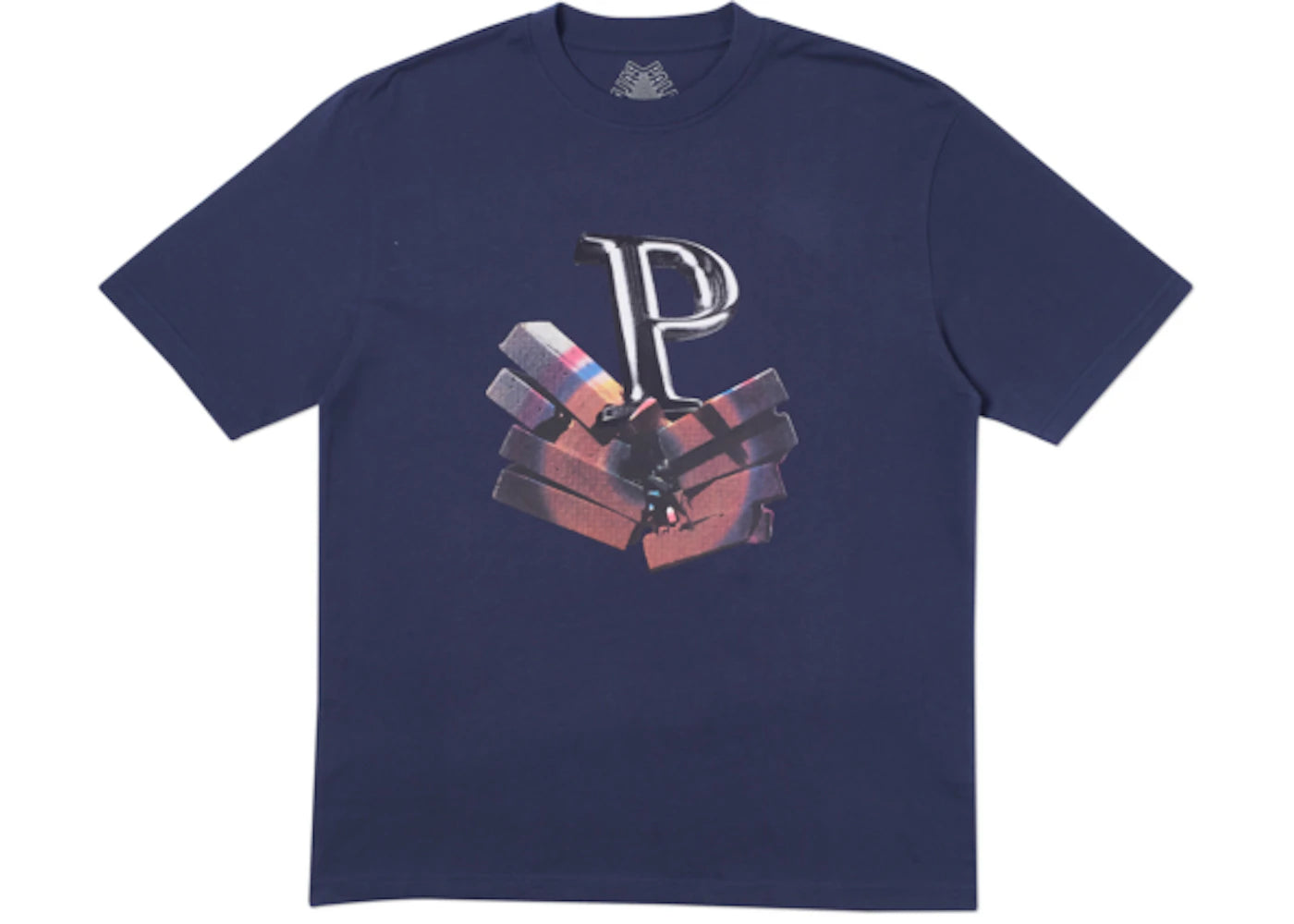 Palace P Smish T-Shirt Navy