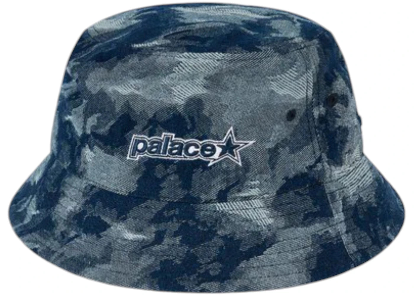Palace P Star Bucket Hat Stonewash Denim
