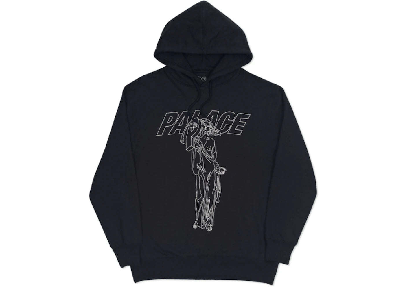 Palace P Statue Hood Black