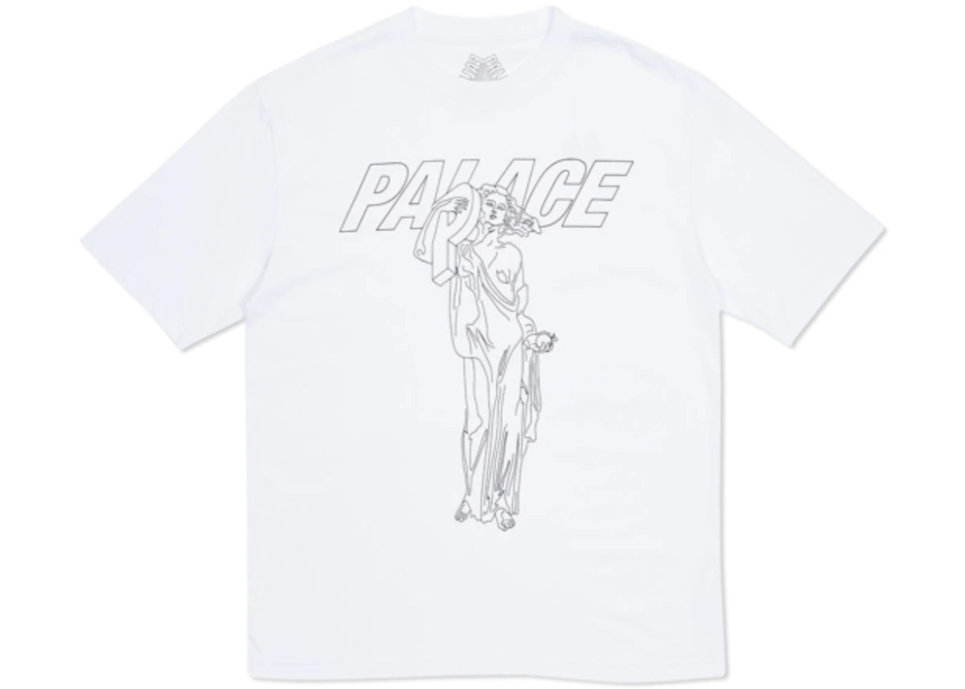 Palace P Statue T-shirt White