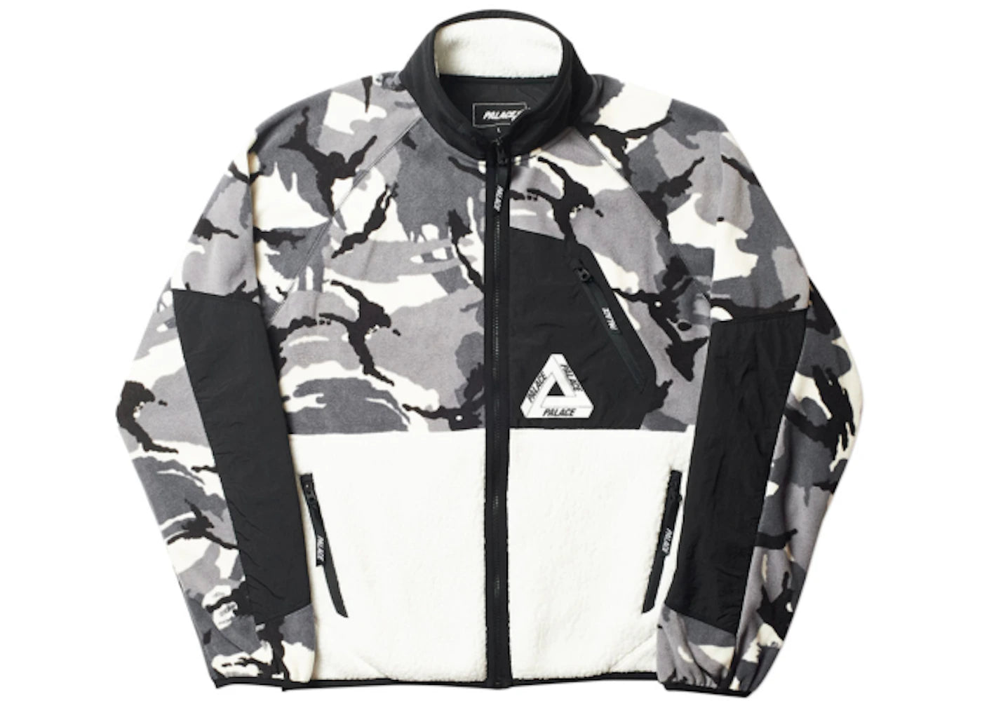 Palace P-Surgent Fleece Jacket White DPM