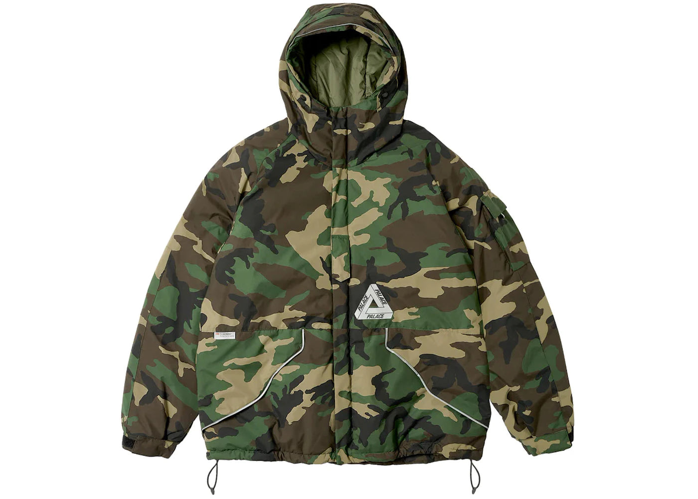 Palace P-Tech Hooded Jacket Camo