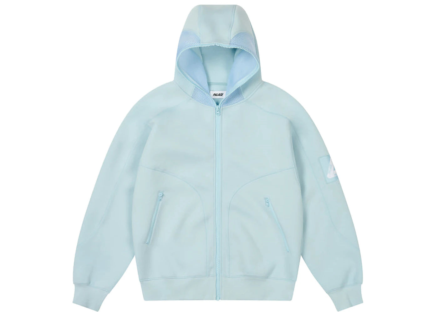 Palace P-Tech Mesh Hood Faint Blue