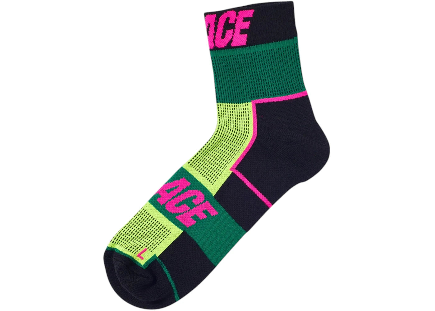 Palace P-Tech Sock Black/Yellow/Green