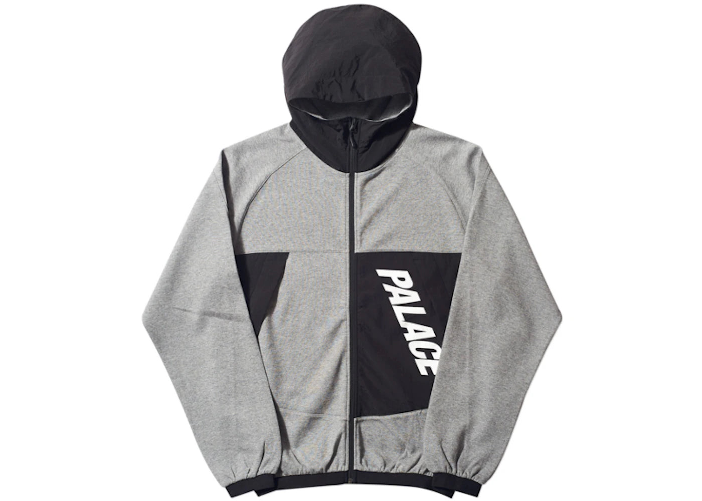 Palace P-Tech Track Jacket Grey Heather/Black