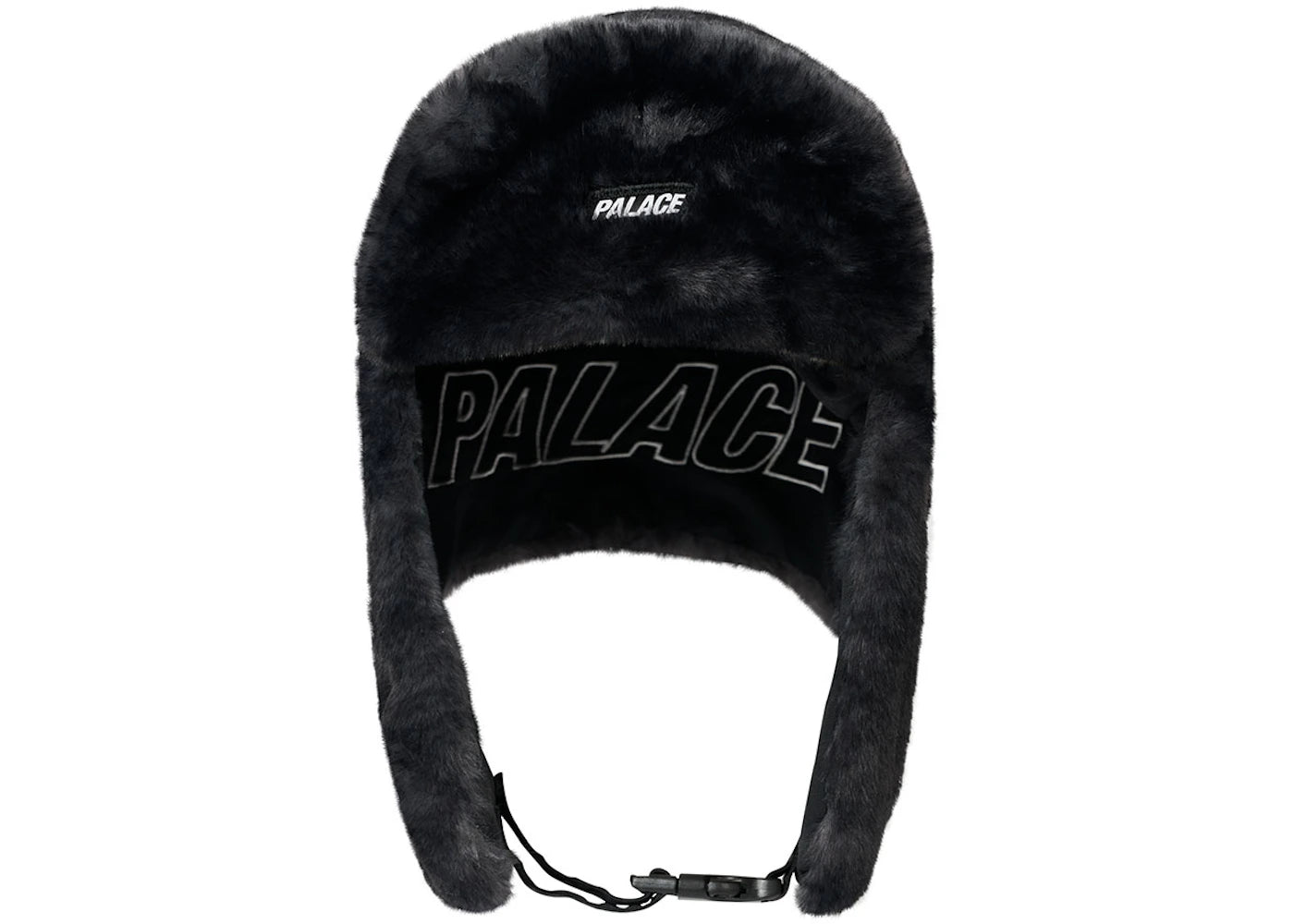 Palace P Trooper Shell Hat Black