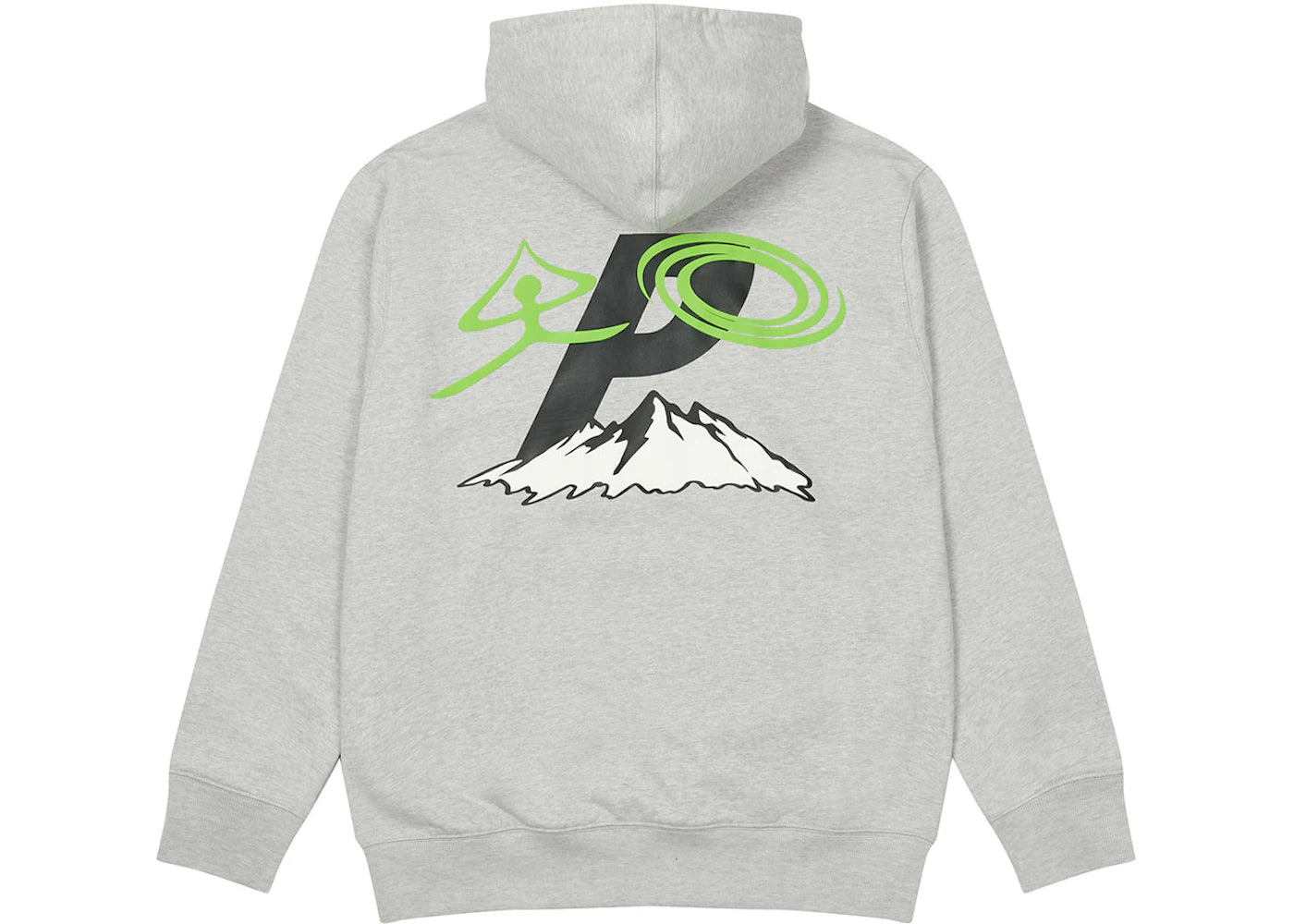 Palace P-Zen Hood Grey Marl