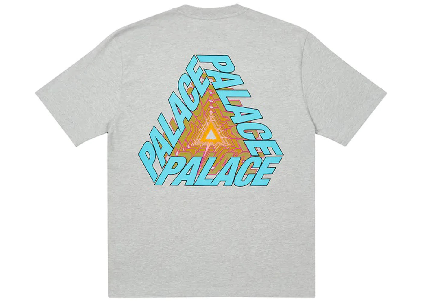 Palace P3 Bare Times T-shirt Grey Marl