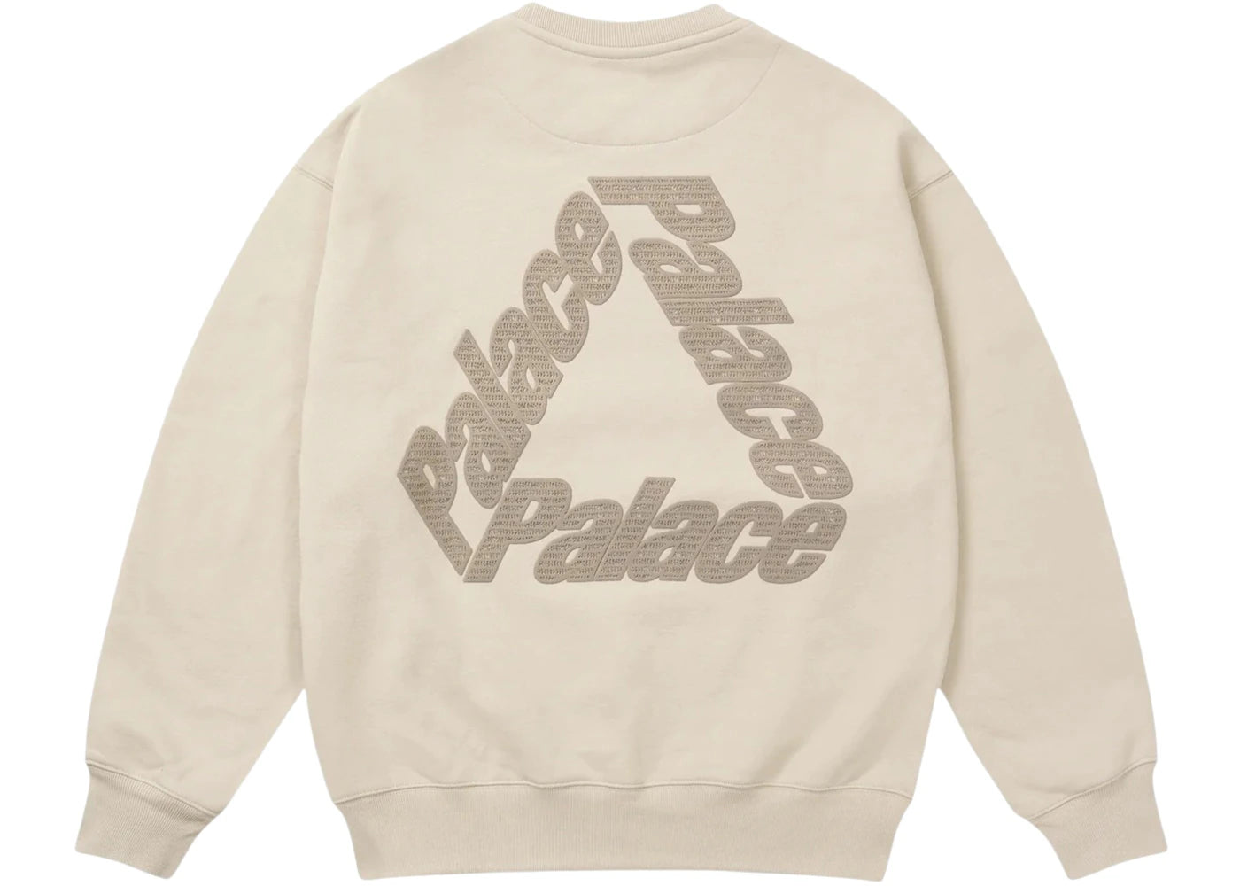 Palace P3 Chain Puff Crew Stoney Grey