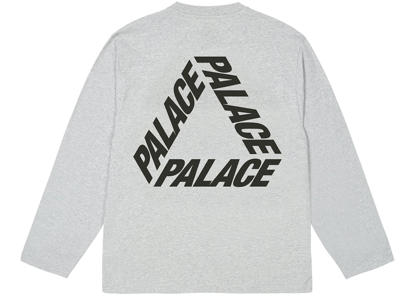 Palace P3 Longsleeve Grey Marl