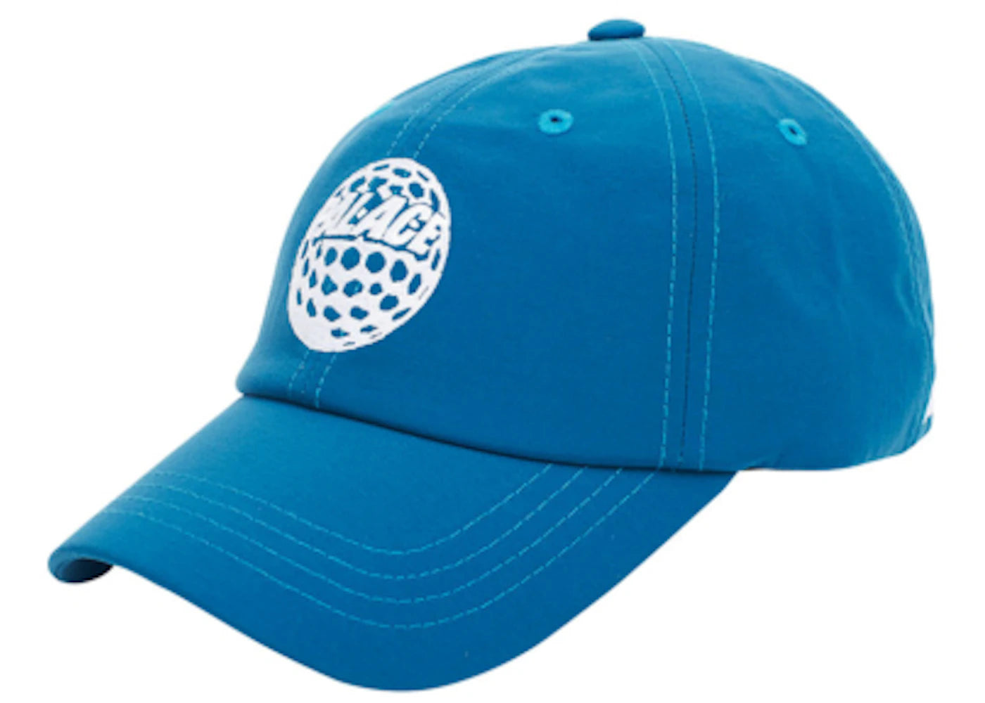 Palace P45 6-Panel Shell Blue/White – Side Kicks