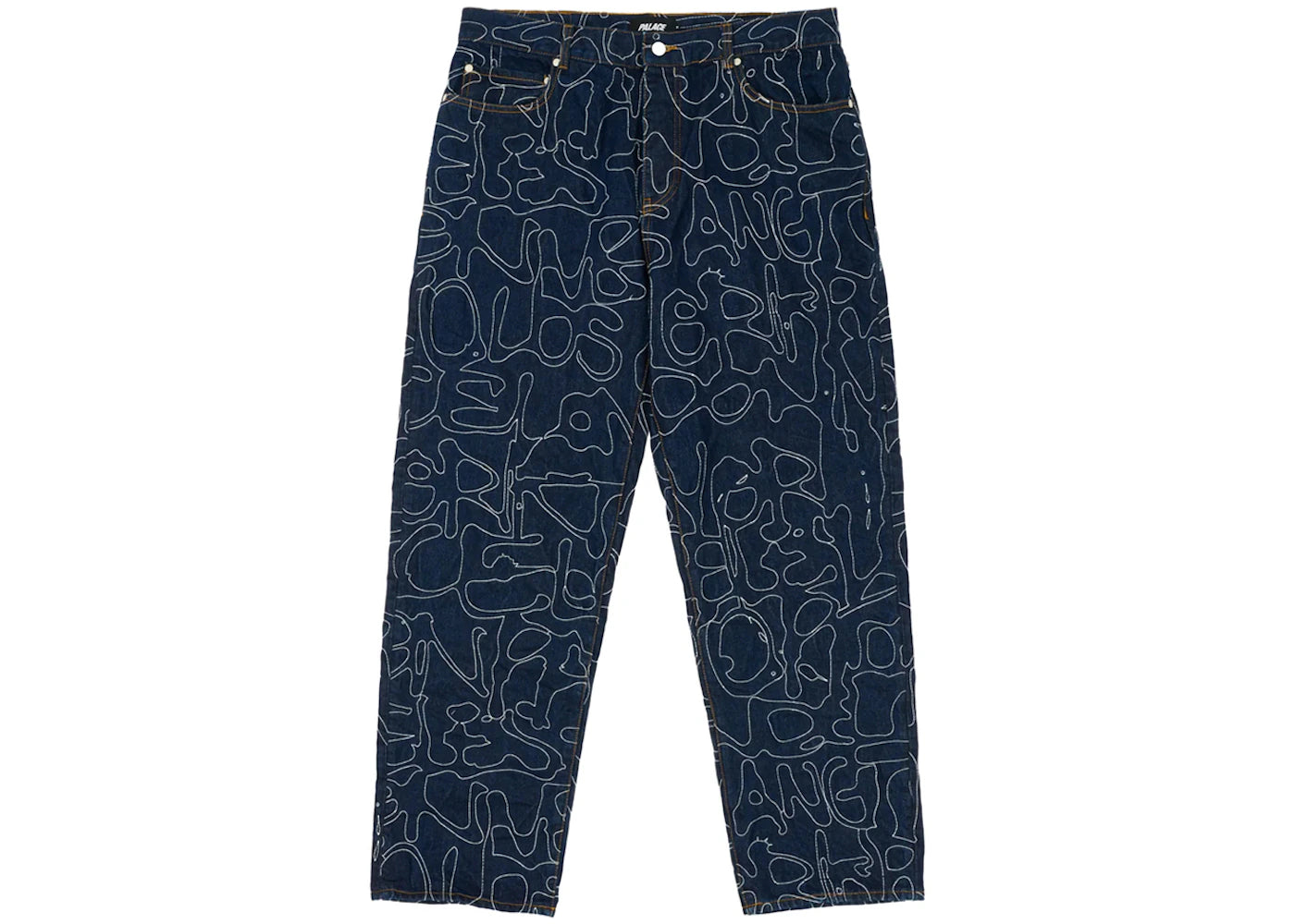 Palace P45 Splat Jean Indigo