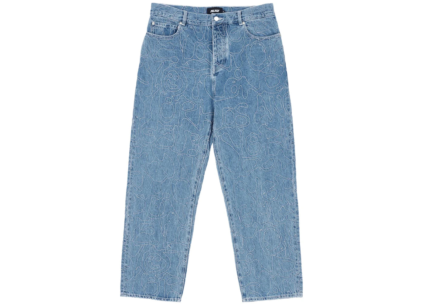 Palace P45 Splat Jean Stone Wash