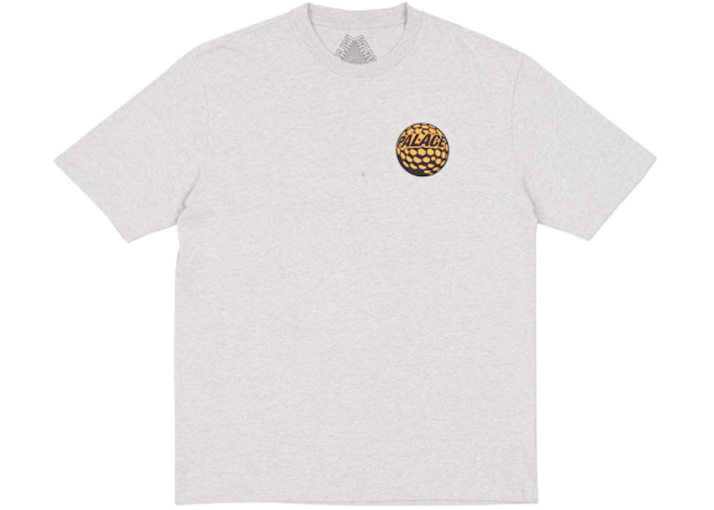Palace P45 T-shirt Grey Marl/Orange/Black