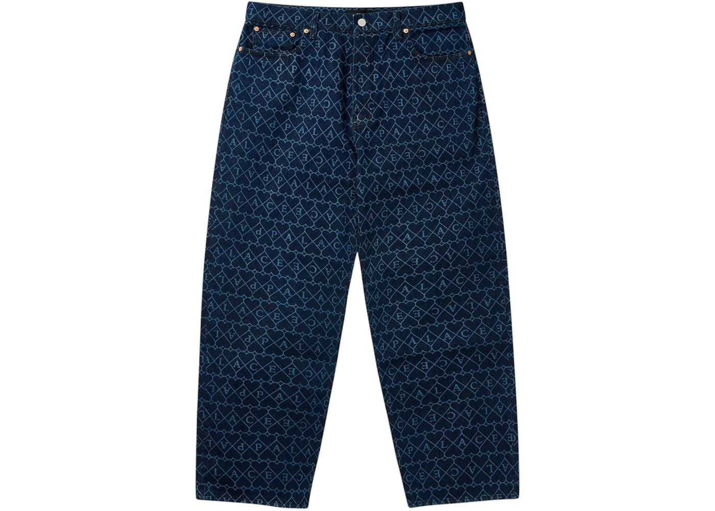 Palace P90 Baggy Jean Indigo Heart