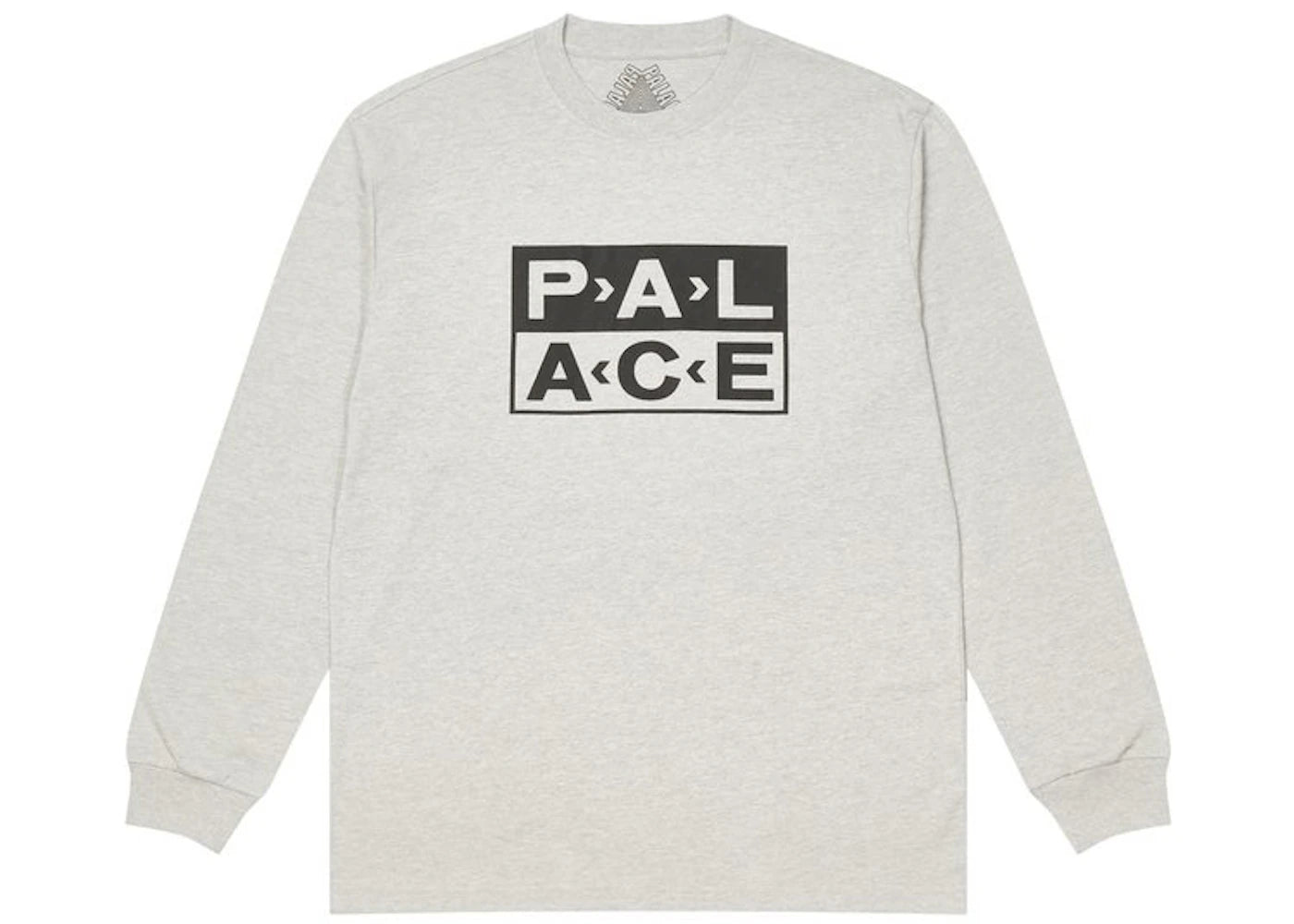 Palace PAL Longsleeve Grey Marl