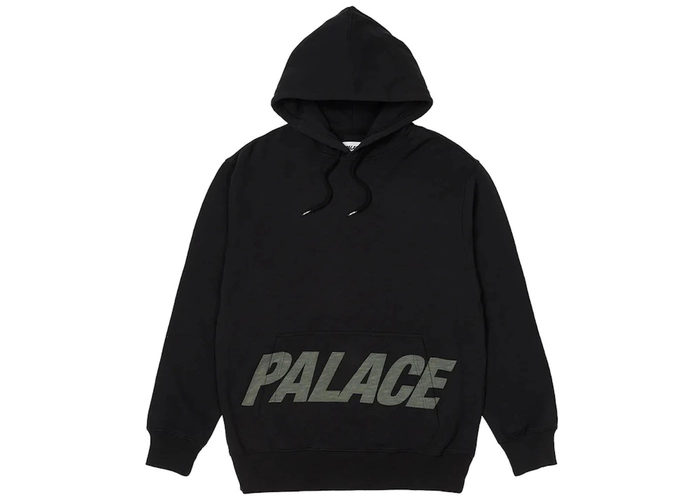 Palace PAL Pocket Slub Hood Black