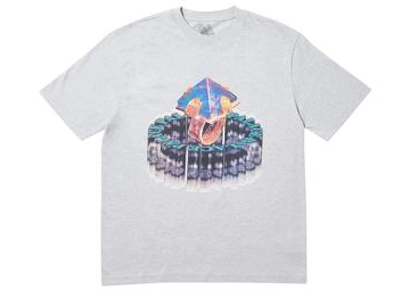 Palace PEGYPT T-shirt Grey Marl