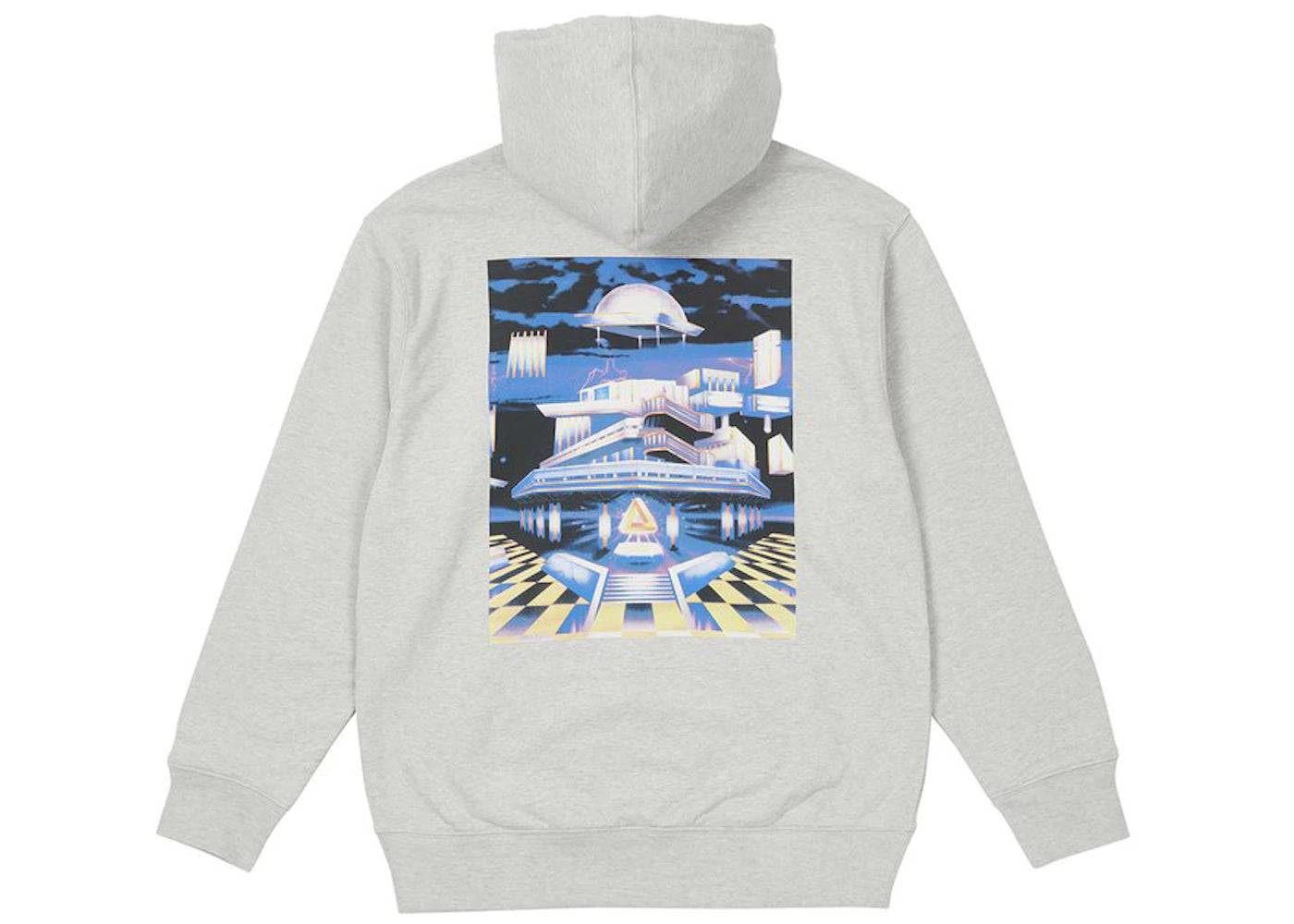 Palace PEZ Hood Grey Marl