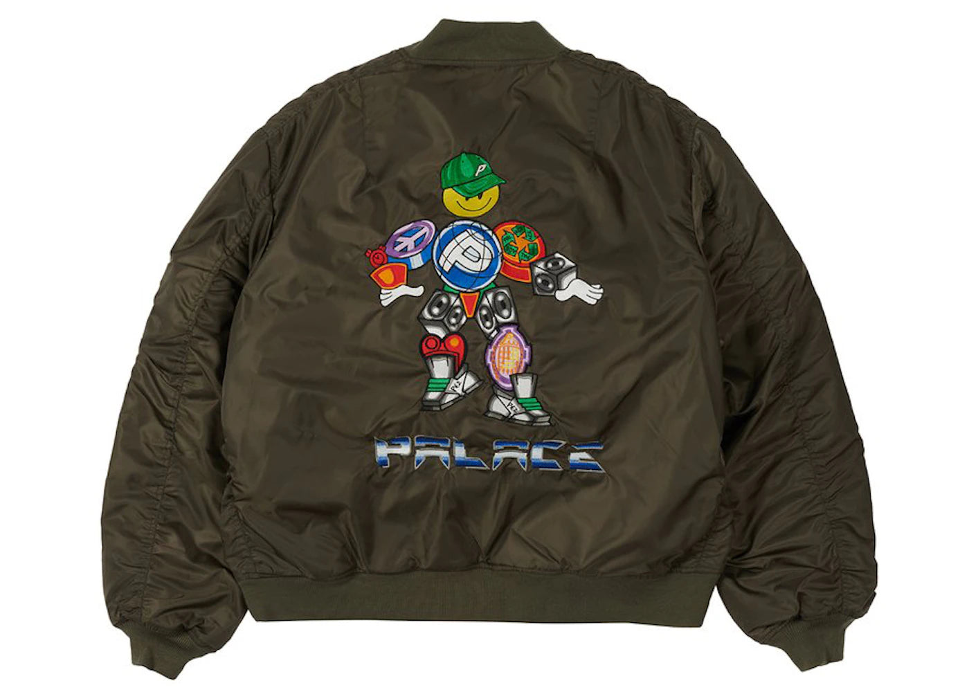 Palace PEZ Pezman MA1 Jacket Olive