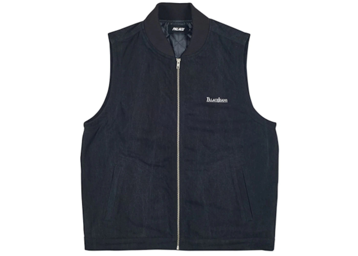 Palace PJ Gilet Black Stonewash