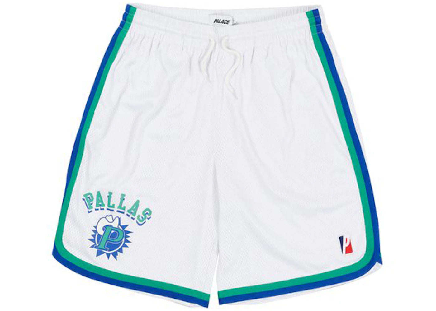 Palace PS Shorts White