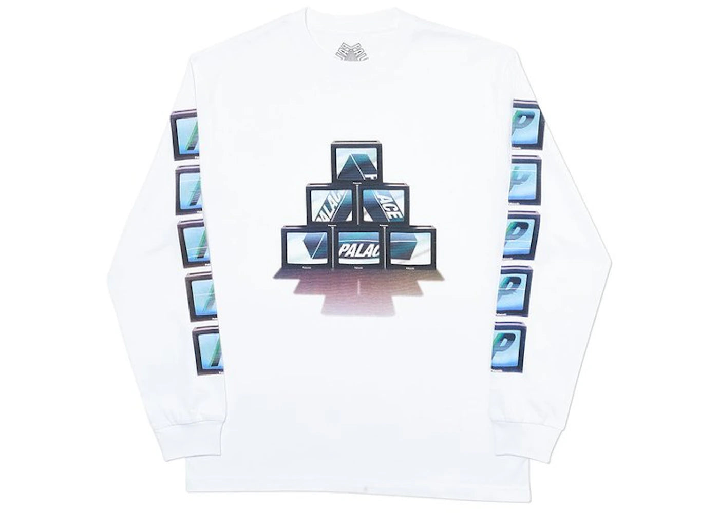 Palace PTV Longsleeve White