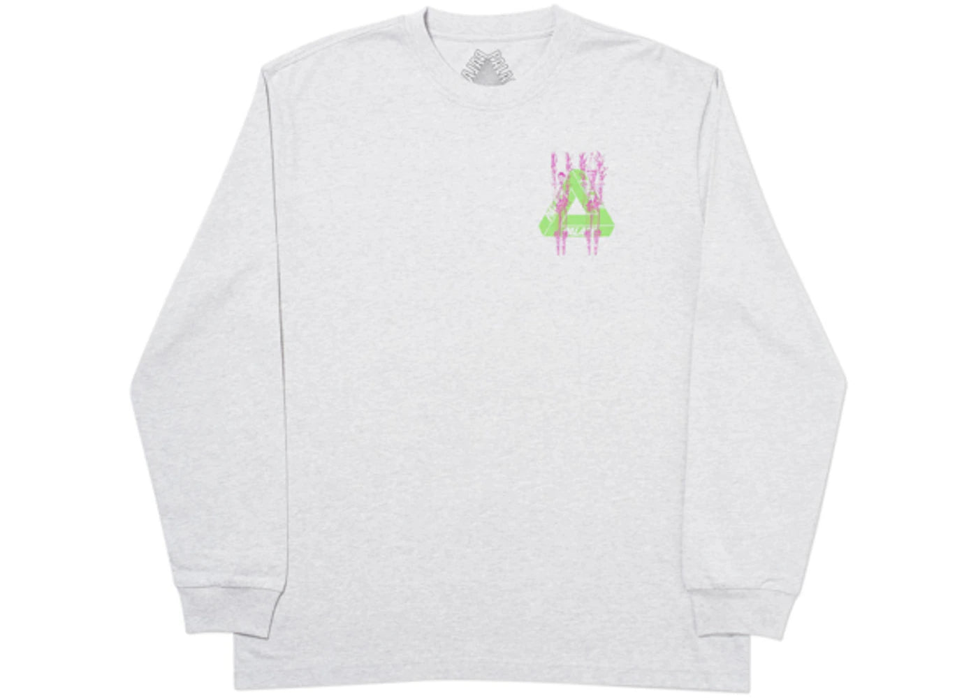 Palace Pair Of Hippys Longsleeve Grey Marl