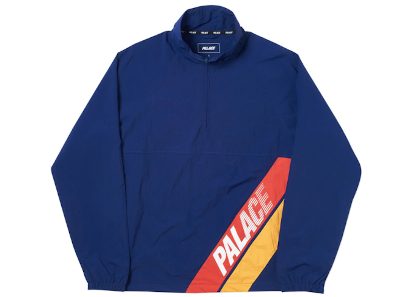 Palace Pal Beam Cotton Shell 1/4 Zip Navy