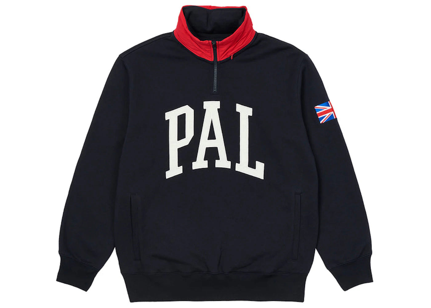 Palace Pal GB 1/4 Zip Navy